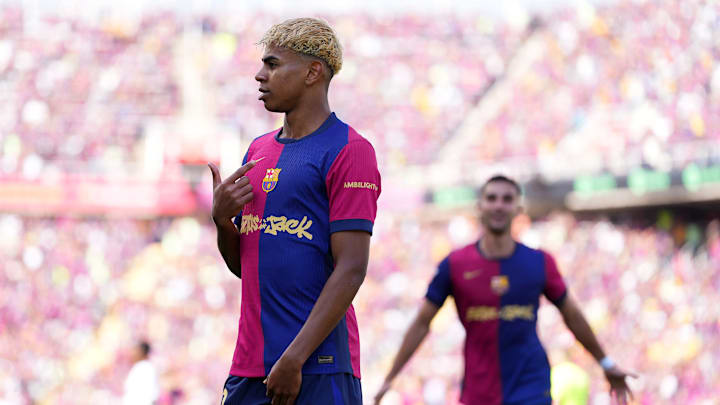 L. Yamal face au Real Madrid L. Yamal face au Real Madrid