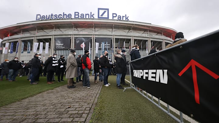 Auch am Frankfurt-Stadion wurde zuletzt geimpft