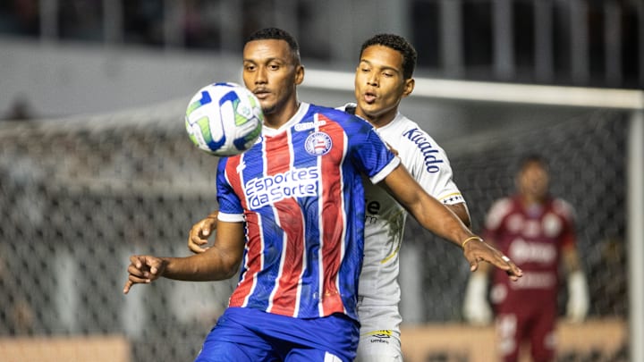Bahia e Santos disputam vaga na quartas de final da Copa do Brasil.
