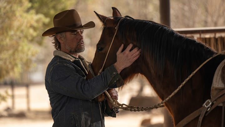 Josh Duhamel as Staten in Episode #101 of Ransom Canyon