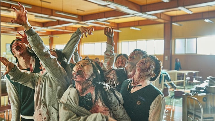 All of Us Are Dead season 1 Production Still