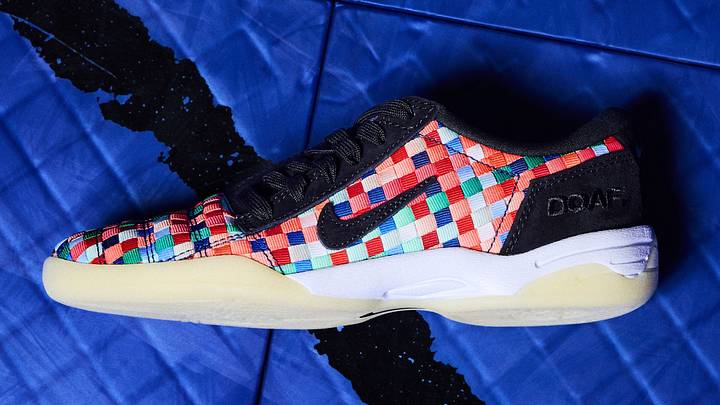 The DOAF x Nike Total 90 "Beautiful Game" colorway.