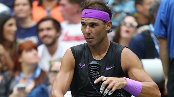 Rafael Nadal tiene una lesión en el pecho