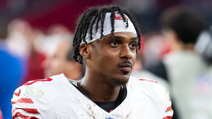 San Francisco 49ers wide receiver Jacob Cowing San Francisco 49ers wide receiver Jacob Cowing