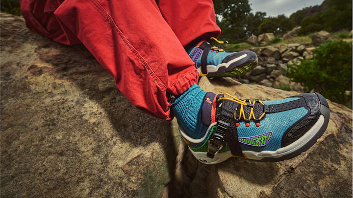 The Sean Wotherspoon x Teva Wraptor shoe.