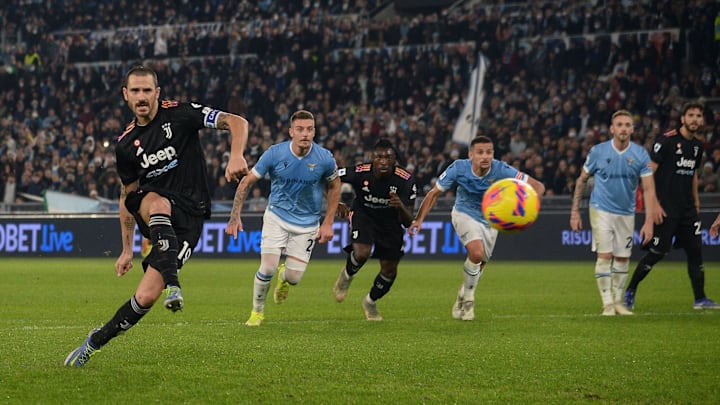 Leonardo Bonucci e il gol contro la Lazio