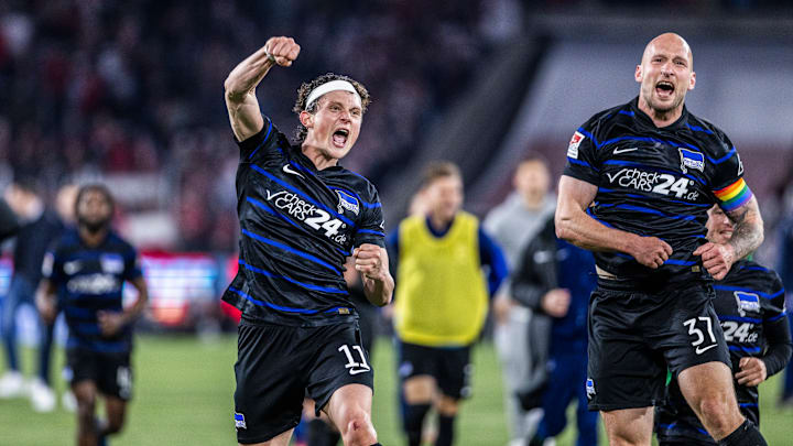 Hertha BSC steigt laut unserer Prognose am Saisonende auf