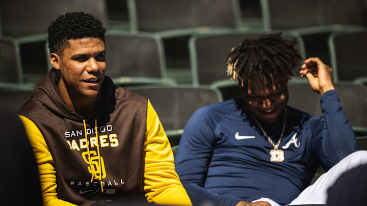 Soto y Acuña Jr. son grandes amigos