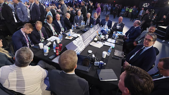 The Toronto Maple Leafs added to the club's centre depth with their second-round pick in the 2025 NHL Draft.