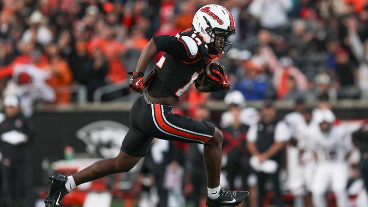 Oregon State wide receiver Jesse Legree. Oregon State wide receiver Jesse Legree.