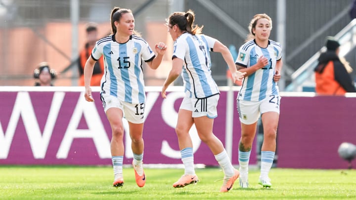 Argentina had to work hard against South Africa