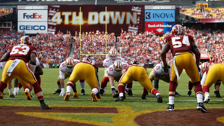 San Francisco 49ers v Washington Redskins