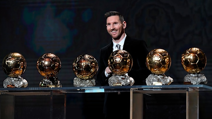Messi et ses Ballons d'Or Messi et ses Ballons d'Or