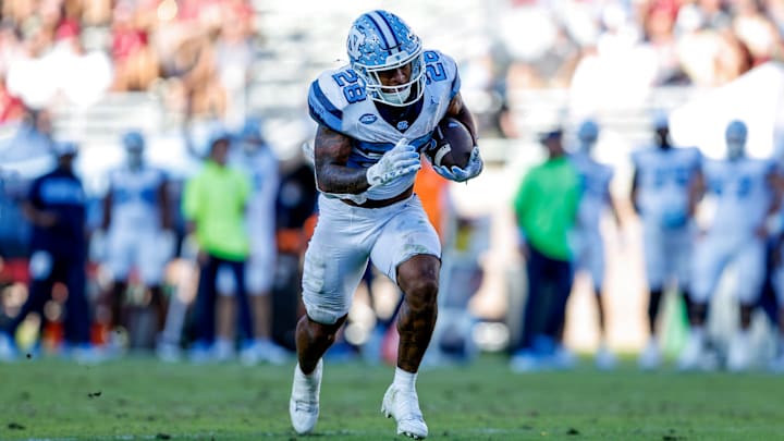 Omarion Hampton could give the Bears' rushing attack a serious boost.