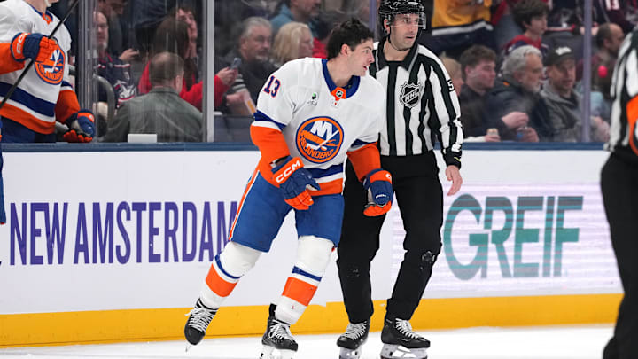 New York Islanders v Columbus Blue Jackets