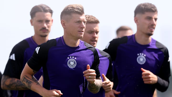 Das DFB-Team im Training