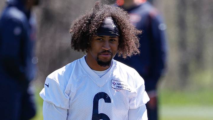 Chicago Bears corner back Kyler Gordon. Chicago Bears corner back Kyler Gordon.