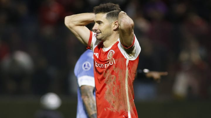 Centroavante marcou gol da classificação na Sul-Americana Centroavante marcou gol da classificação na Sul-Americana