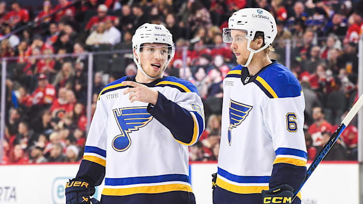 St Louis Blues v Calgary Flames