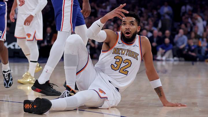 Karl-Anthony Towns, Knicks vs. 76ers Karl-Anthony Towns, Knicks vs. 76ers