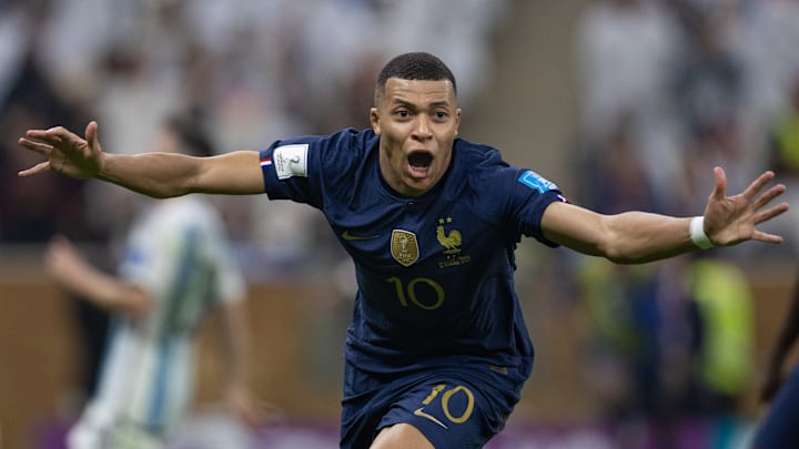 Kylian Mbappé a inscrit un triplé en finale de Coupe du Monde