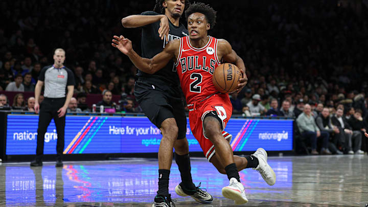 Collin Sexton and the Bulls are big road underdogs in Boston.