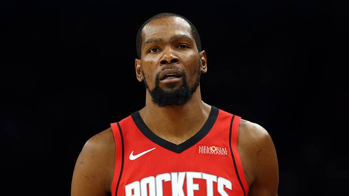 Apr 7, 2026; Phoenix, Arizona, USA; Houston Rockets forward Kevin Durant (7) against the Phoenix Suns at Mortgage Matchup Center. Mandatory Credit: Mark J. Rebilas-Imagn Images Apr 7, 2026; Phoenix, Arizona, USA; Houston Rockets forward Kevin Durant (7) against the Phoenix Suns at Mortgage Matchup Center. Mandatory Credit: Mark J. Rebilas-Imagn Images