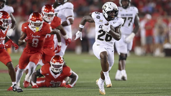 Tough Buff: limited to four games last year, Simeon Price had the longest run of the year for Colorado, a 38-yard scamper against Houston. Tough Buff: limited to four games last year, Simeon Price had the longest run of the year for Colorado, a 38-yard scamper against Houston.