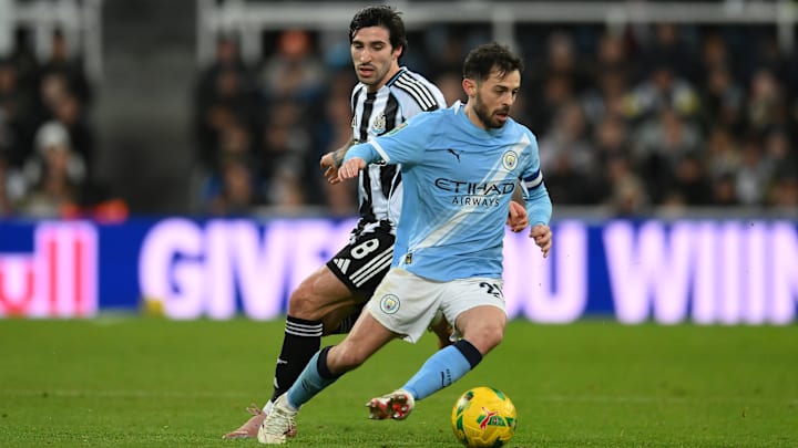 Tonali e Bernardo Silva