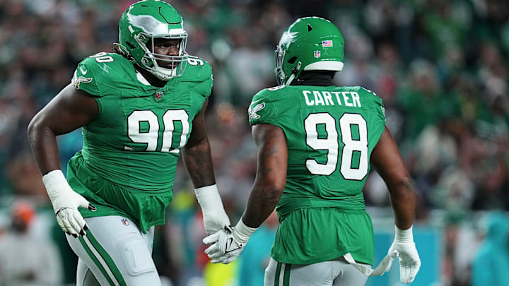 Jordan Davis, Jalen Carter, Philadelphia Eagles
