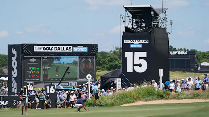 LIV Golf reported its strongest U.S. crowds last month at its Dallas event. 