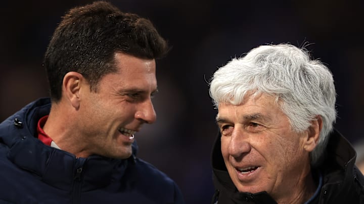 Thiago Motta e Gian Piero Gasperini