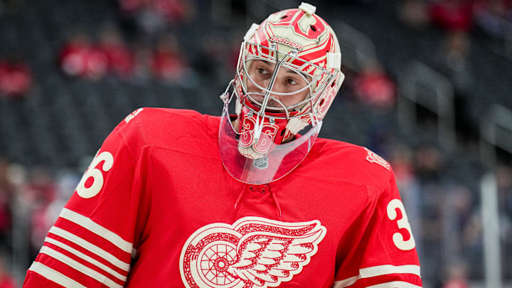 Red Wings netminder John Gibson will make his return to Anaheim following the summer trade that sent him to Detroit.