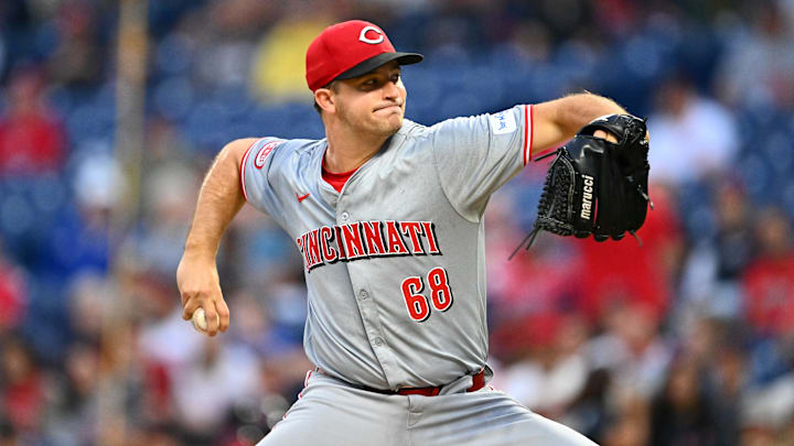 Cincinnati Reds pitcher Carson Spiers