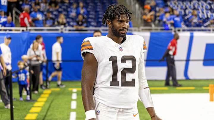 Shedeur Sanders has yet to make an appearance in a regular season game with the Browns. 