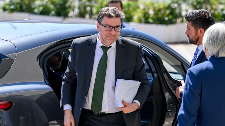 Il ministro Giorgetti