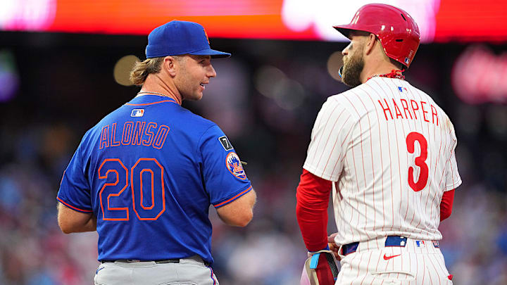 Pete Alonso, Bryce Harper Pete Alonso, Bryce Harper