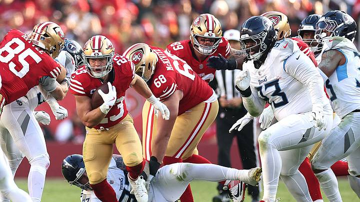 Christian McCaffrey (23), de los más destacados en el Fantasy de la NFL. Christian McCaffrey (23), de los más destacados en el Fantasy de la NFL.