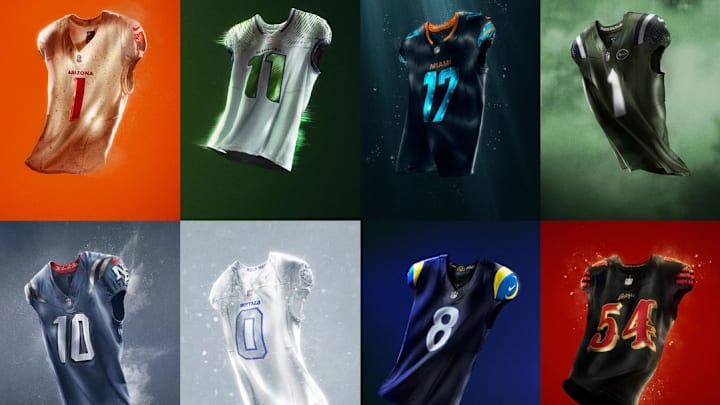 A look at the NFL's new Rivalries jerseys.