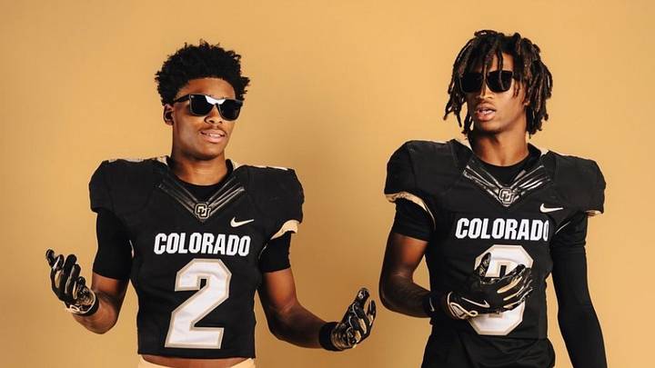 Byron Baldwin and Antonio Branch Jr. during their visit to Colorado