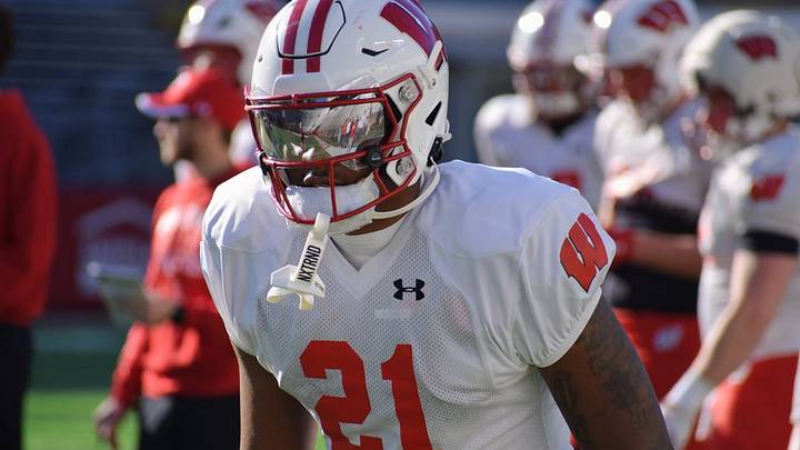 Wisconsin running back Bryan Jackson. Wisconsin running back Bryan Jackson.