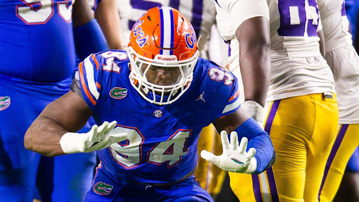 Florida Gators edge Tyreak Sapp had himself a noteworthy redshirt junior season