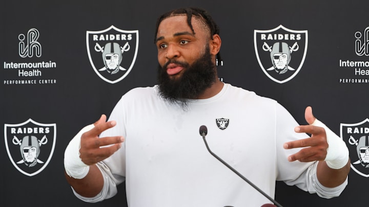 Las Vegas Raiders DT Christian Wilkins Las Vegas Raiders DT Christian Wilkins