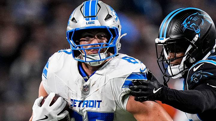 Detroit Lions tight end Sam LaPorta Detroit Lions tight end Sam LaPorta