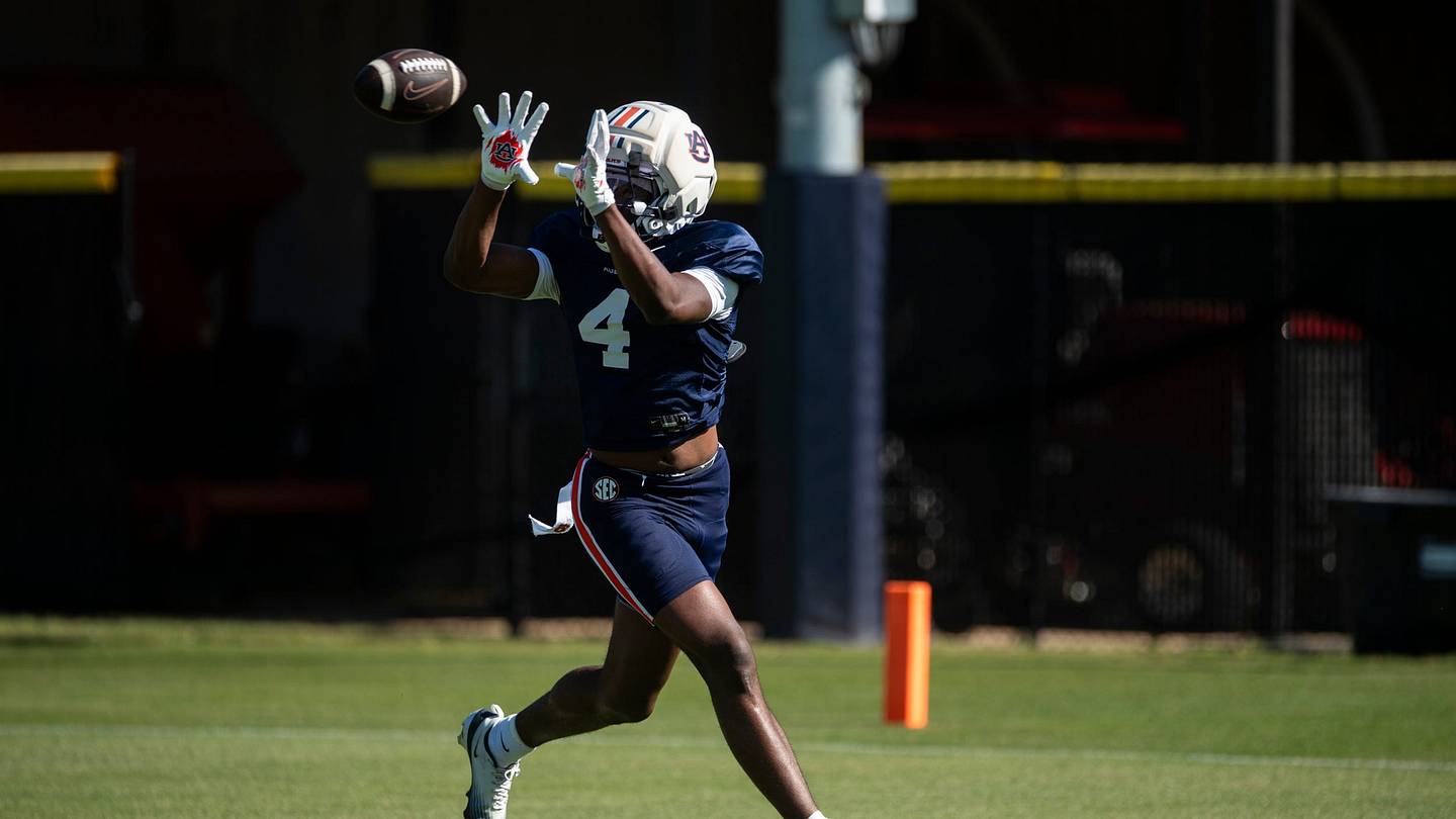 Why Auburn WR Jeremiah Koger Isn't Worried About Jump to SEC Football