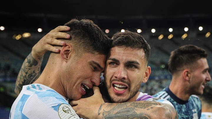 Joaquin Correa, Leandro Paredes, Lionel Messi