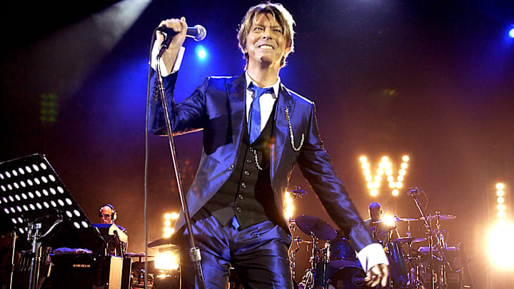 Pop Legend David Bowie In Concert
