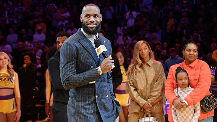 LeBron James y una niña se hicieron virales el fin de semana 