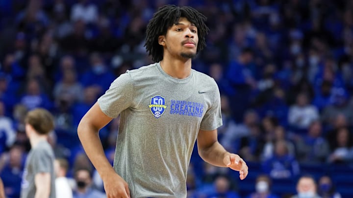 Kentucky guard Shaedon Sharpe.