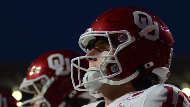 Oklahoma quarterback John Mateer Oklahoma quarterback John Mateer